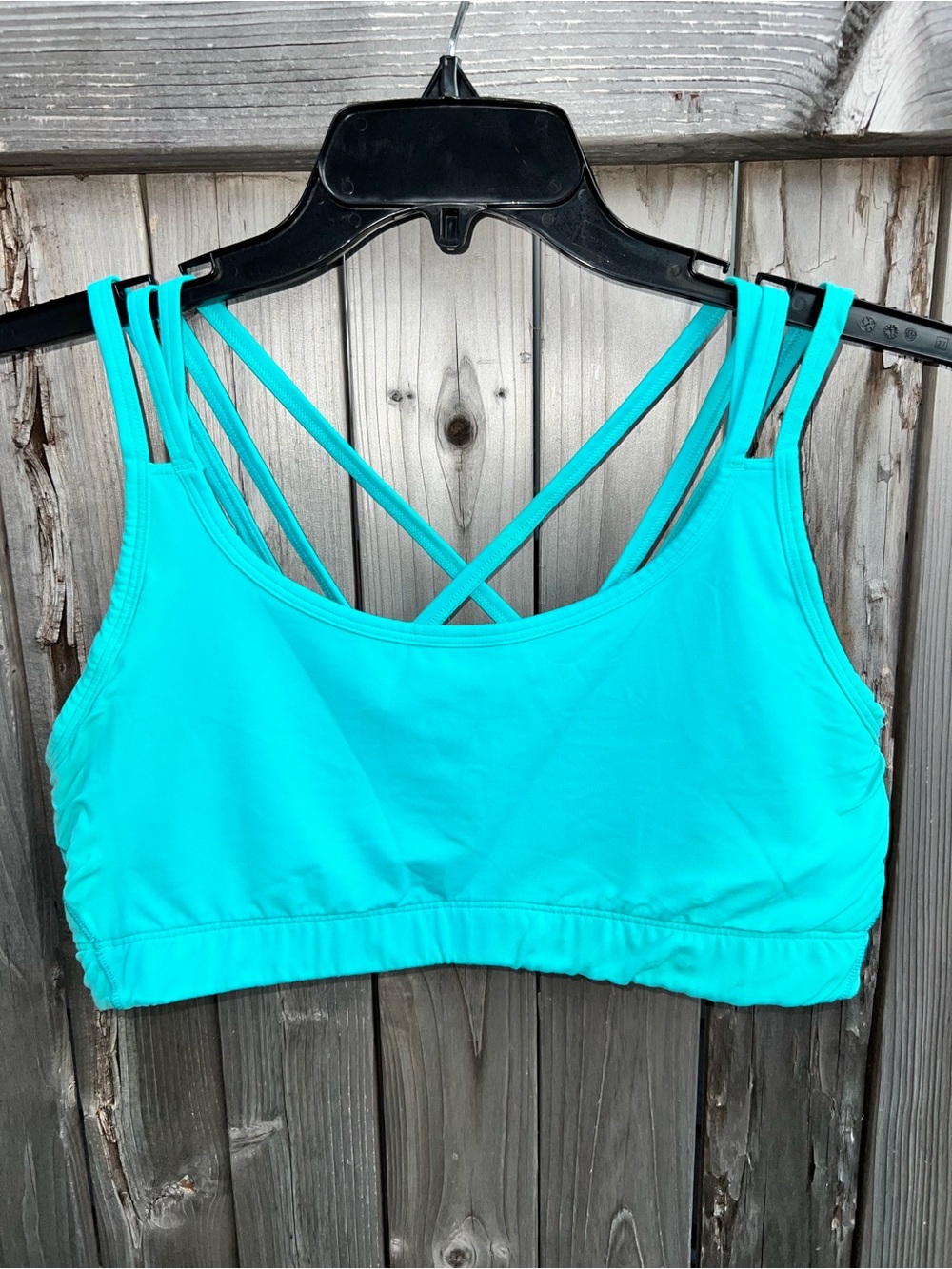 GapFit Medium Impact Turquoise Sports Bra